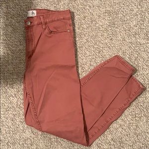 Salmon Abercrombie Skinny jeans